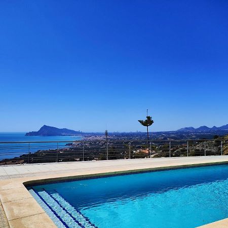Seaview 6Br Villa With Private Pool Altea Exterior photo