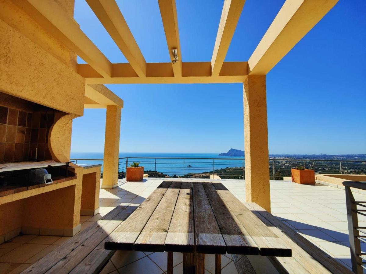 Seaview 6Br Villa With Private Pool Altea Exterior photo